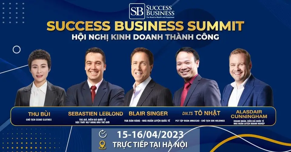 Success Business School Brings Blair Singer Back to Vietnam for Success Business Summit 2023